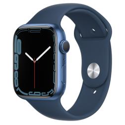 Apple Watch S7 45mm Blue Aluminum Case / Abyss Blue Sport Band