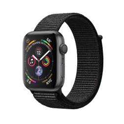 Apple Watch Space Gray Series 4 44mm Aluminum Case with Black Sport Loop