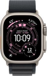 Apple Watch Ultra 3 (2025) 49mm Natural Titanium Case with Black Alpine Loop