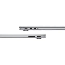 Apple MacBook Pro 14" (M3 8C CPU, 10C GPU, 2023) 8 ГБ, 512 Гб SSD, серебристый (MR7J3)