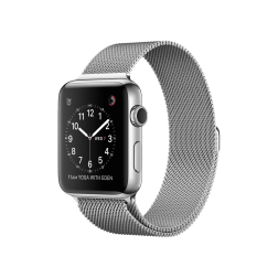 Apple Watch Series 2 42mm Stainless Steel Case with Milanese Loop