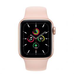 Apple Watch SE 40mm GPS Gold Aluminum Case with Rose Gold Sport Band