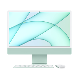 Apple iMac 24" Retina 4,5K, (M1 8C CPU, 8C GPU), 8 ГБ, 256 ГБ SSD, зеленый