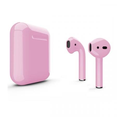 Apple AirPods (New Misty rose) Беспроводные наушники в футляре с возможностью беспроводной зарядки