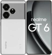 Смартфон Realme GT 6 12/256 ГБ, серебристый