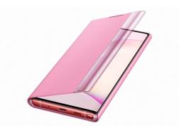 Чехол Samsung Clear View Cover Note10 Pink