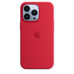 Силиконовый чехол MagSafe для iPhone 13 Pro, цвет (PRODUCT)RED