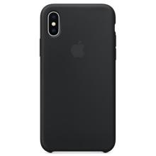 Чехол для iPhone X Силиконовый , цвет (Black)