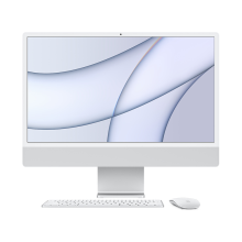 Apple iMac 24" Retina 4,5K, (M1 8C CPU, 8C GPU), 8 ГБ, 512 ГБ SSD, серебристый