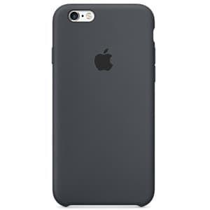 Силиконовый чехол для iPhone 6/6s (угольно-серый)